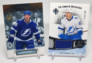 2022-23 Ultimate Collection Cole Koepke Rookie Ultimate Introductions + Jersey - Picture 1 of 2