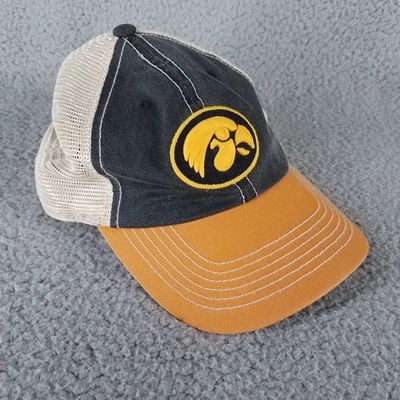Gorra de béisbol Iowa Hawkeyes gorra con tirantes adulto talla única fútbol americano universitario informal Foto 1 de 4