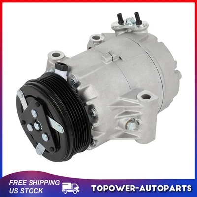 Compresor de aire acondicionado ECCPP para Chevrolet Malibu 2004-2006 05-06 Pontiac G6 Foto 1 de 4