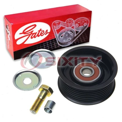 Polea loca de correa de transmisión inferior Gates DriveAlign para Infiniti Q60 bk 2014-2015 Foto 1 de 4