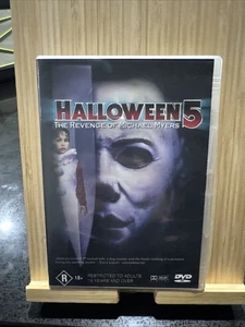 HALLOWEEN 5 (THE REVENGE OF MICHAEL MYERS) DVD MOVIE Region 4 PAL Rare - Picture 1 of 5