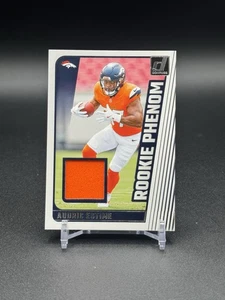 2024 Panini Donruss - Rookie Phenom Jerseys #RPJ-AES Audric Estime (MEM, RC) - Picture 1 of 2