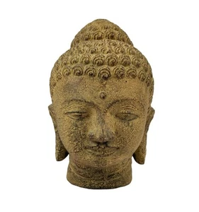 Tête de Bouddha en Pierre 30cm - Imagen 1 de 4