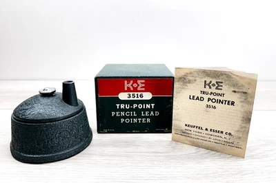 VTG K&E 3516 Tru-Point Pencil Lead Pointer w/ Original Box & Directions USA Made - Image 1 of 4