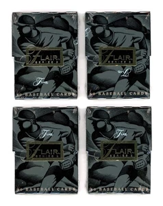 4ct 1994 Fleer Flair Baseball Series 2 Factory Sealed 10 Card Packs  Hot Glove?? - Picture 1 of 2