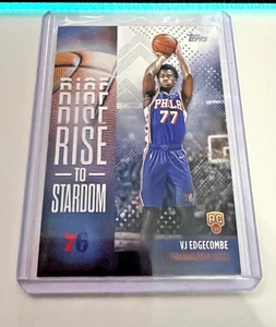 Vj Edgecombe 2025 Topps NBA Basketball Rise To Stardom Silver Rookie #RTS-3 - Picture 1 of 2