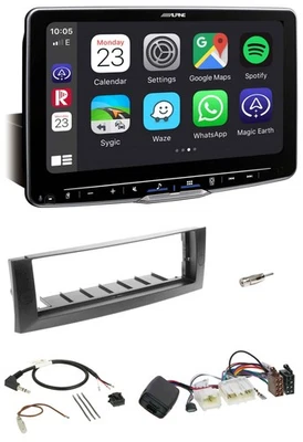 Alpine Bluetooth Lenkrad USB DAB Autoradio für Mitsubishi Colt 2004-2009 - Bild 1 von 4