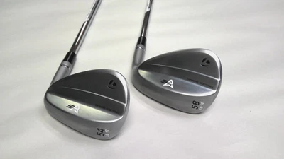 CONJUNTO CUNHA CROMADA TAYLORMADE MG5 54*,58* / DG TOUR ISSUE 115 WEDGE FLEX - Imagem 1 de 4