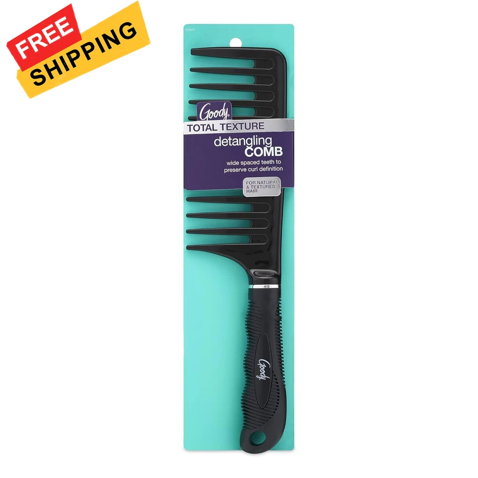 Goody Total Texture No Slip Handle Detangling Comb