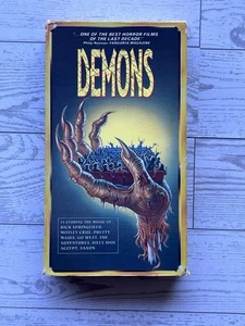 DÄMONEN (1985) Horrorfilm 1991 VHS von Starmacher selten Lamberto Bava / Argento - Bild 1 von 3