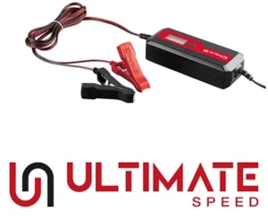 Ultimate Speed 6V o 12V LCD Caricabatteria Auto Moto Protezione Sovraccarico - Foto 1 di 4