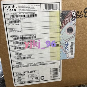 CISCO Catalyst 2960-XR Series New Original Genuine Switch WS-C2960XR-24PD-I• - Picture 1 of 6