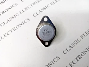 Genuine New STMicro 2N3055 NPN Power Transistor 115W 60V 15A TO-3 - Picture 1 of 9