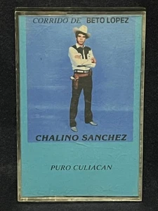 Chalino Sanchez Cassete 1988 Usado Corrido De Beto Lopez Puro Culiacan Original - Picture 1 of 13