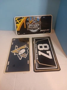 Pittsburgh Penguins NHL Hockey Nummernschild Lot 3. Crosby, Winter Classic  - Bild 1 von 5