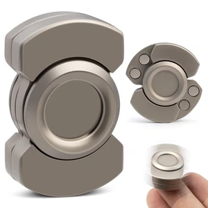3-in-1 Fidget Toys Adults: Spinner, Slider, Clicker – Magnetic Stainless Stee... - Picture 1 of 6