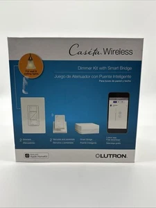 Kit atenuador inalámbrico Lutron Caseta con puente inteligente y controles remotos P-BDG-PKG2W - Imagen 1 de 7