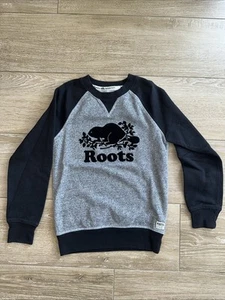 Roots Athletics Cabin Canada Ski Pullover Sweater Boys Girls Size Medium 7-8 yrs - Picture 1 of 5