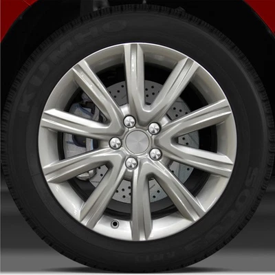 Rueda de fábrica 18x8 (plata fina brillante) para Audi A6 2012-2015 Foto 1 de 4