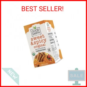 Organic Sweet & Spicy Herbal Caffeine Free Good Earth Teas 18 Tea Bag - Picture 1 of 2