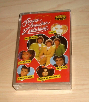 Musik Kassette MC - Herzen brauchen Zärtlichkeit - Schlager Sampler - Bild 1 von 2