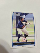 2012 Topps 1st Bowman Baseball Card Claudio Custodio BP22
