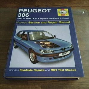 Peugeot 306 Petrol and Diesel 1993-1999 Haynes workshop manual - Picture 1 of 5