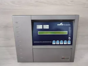 COOPER FIRE SYSTEMS CF300PRG ADDRESSABLE FIRE ALARM REPEATER PANEL - Picture 1 of 13