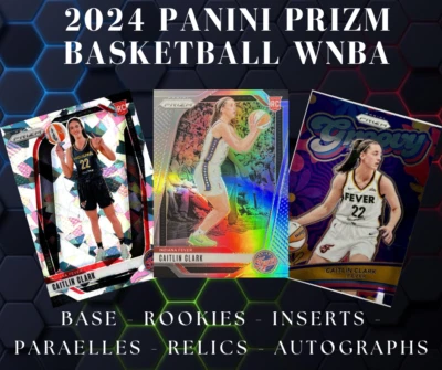 2024 Panini Prizm WNBA Basketball - Cracked Ice - Green - Silver Prizm - Insert