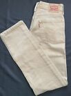 Levi 501 Men's Tan Button Fly Jeans 28x32 "fit like 29x31"