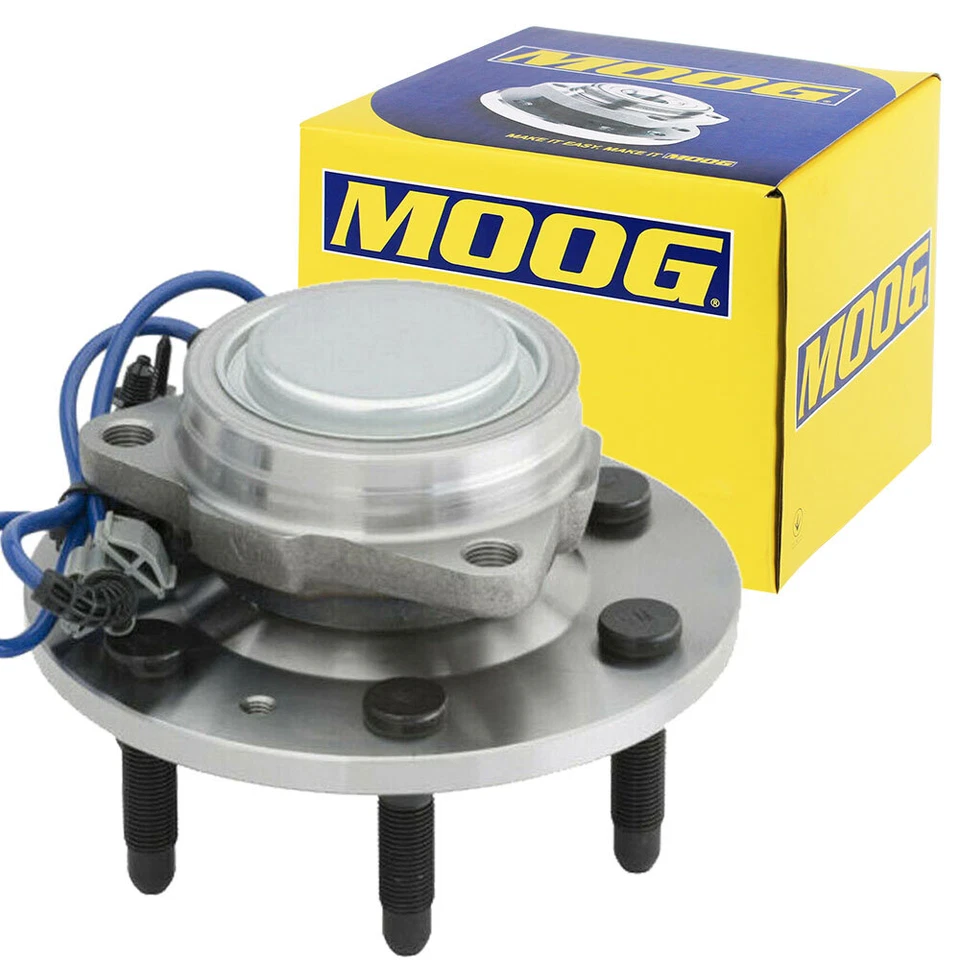 2WD MOOG Front Wheel Bearing and Hub for 2007-2013 Chevrolet Silverado 1500 6Lug - Image 1 of 4