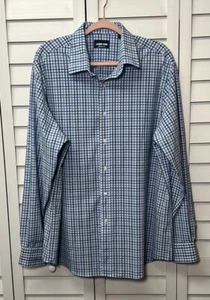 Lands’ End Tattersall Langarm faltenfreies Button Down Hemd Herren Gr. XL - Bild 1 von 8