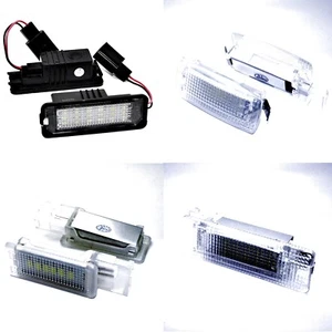 Apto para VW Golf 5 LED Iluminación de Espacio los Pies Módulo Matrícula Espejo - Picture 1 of 3
