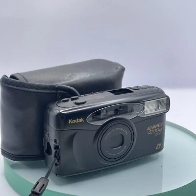 Vintage Kodak Advantix 4100ix Zoom 30-60mm Point & Shoot APS Film Camera case781 - Image 1 of 4