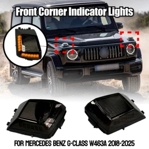 2pcs Front Corner Indicator Lights For Mercedes Benz G-Class W463A 2018-2025 - Bild 1 von 8