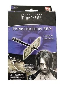 CRISS ANGEL Mindfreak Magic Trick 2010 Magician's Penetration Pen AS SEEN ON TV - Picture 1 of 2