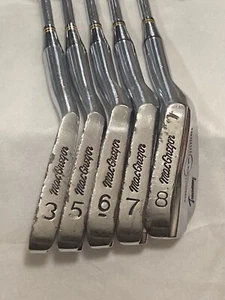 Vintage MacGregor Tourney DX RLDX4 3 + 5-8 Iron Set 5 Golf Clubs - Picture 1 of 16