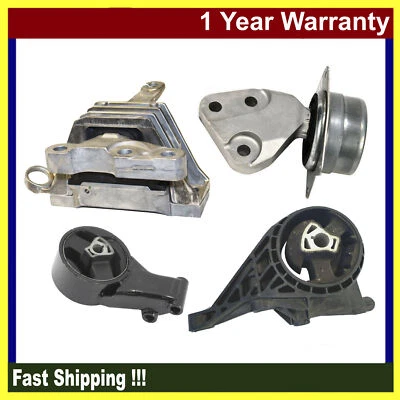 Engine Motor & Auto. Trans. Mount For Buick Lacrosse 2012-2014 2.4L L4 Set 4PCS - Image 1 of 4