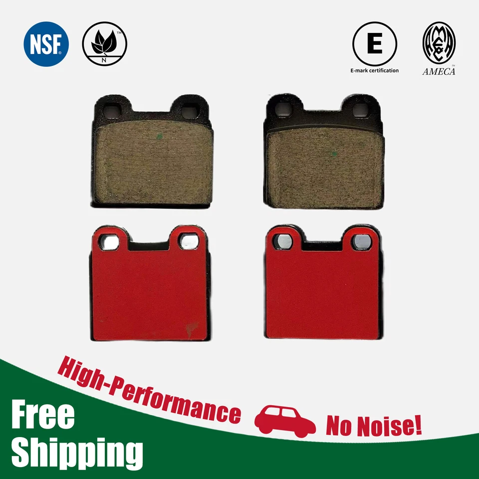 Front Performance Ceramic Brake Pads for Alfa Romeo Spider 1968-1971/1975-1994 Foto 1 de 4