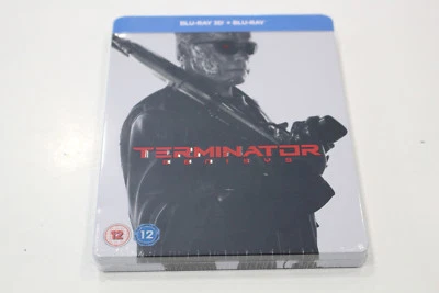 NEW - Terminator Genisys - Steelbook Bluray 3D / 2D - Region B - Image 1 of 2