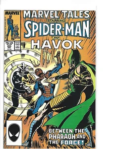 MARVEL TALES # 205 * SPIDER-MAN * HAVOK * MARVEL COMICS * 1987 - Imagen 1 de 1