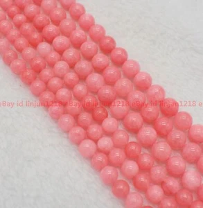 6/8/10mm Natural Pink Rhodochrosite Faceted Rondelle Loose Beads 15" AAA - Picture 1 of 12