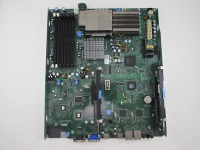 Dell PowerEdge R300 Motherboard TY179 + C2D E6305 1.8GHz CPU + Riser + Tray + HS - Image 1 of 3