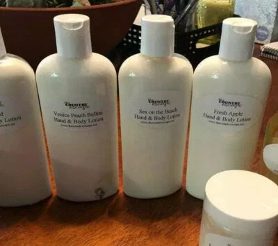 Homemade 8oz Organic Intense Dry Skin Therapy Body Lotion 70 scents paraben-free - Image 1 of 3