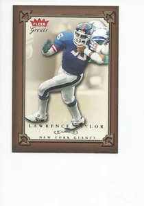 LAWRENCE TAYLOR 2004 Fleer GOTG card #52 New York Giants Football NR MT - Picture 1 of 1