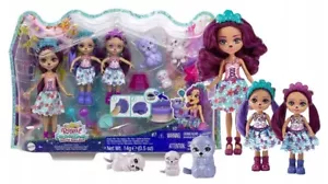 ENCHANTIMALS Ocean Kingdom SEAL CONJUNTO 3 muñecas HCF96 Mattel - Imagen 1 de 6