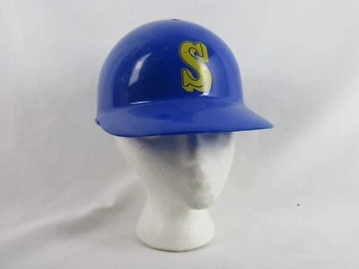 Casco de recuerdo tamaño completo Throwback Seattle Mariners-azul real/dorado-MLB-Laich Foto 1 de 3