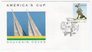 1986 FDC Australia - America's Cup - 36 Cent Stamp, Fremantle Media Centre - Picture 1 of 2