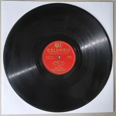 BUDDY CLARK MATINEE/HAUNTED HEART 78 COLUMBIA B-4 Foto 1 de 2