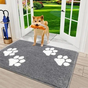 Mats Door Carpet for Entryway Indoor Doormat Entryway Door Mat, Non Slip Absorbe - Picture 1 of 12
